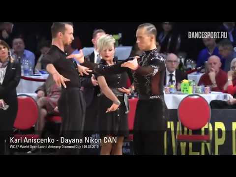 Karl Aniscenko - Dayana Nikon CAN, Pasodoble | Antwerp Diamond Cup