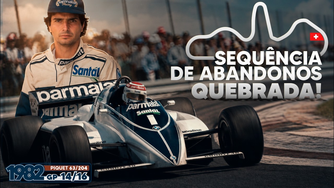 PIQUET volta a terminar sem quebras; ROSBERG vence a primeira - GP da Suíça 1982