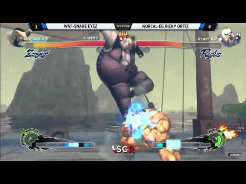 SCR SSF4 AE Exhibition Socal WNF vs Norcal 2014