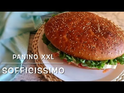 Panino SOFFICISSIMO XXL | 🍔 ricetta panino da buffet ma…in formato MAXI!!! 🔥 - In cucina con Agnese