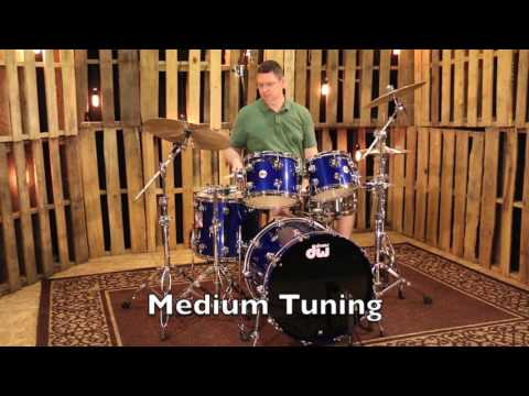 DW Collectors Shell Pack in Metallic Royal Blue Lacquer, 22-10-12-16