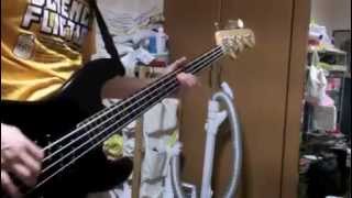 「The Lines Are Down」LOUDNESS Bass cover