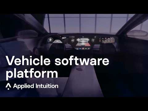 Applied Vehicle Platform: Intelligent Software | 3D Animation | Promotional Video | Applied Intuition