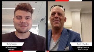 Dustin Rhodes on career revival at AEW, award-winning match with Cody, coaching young talent video