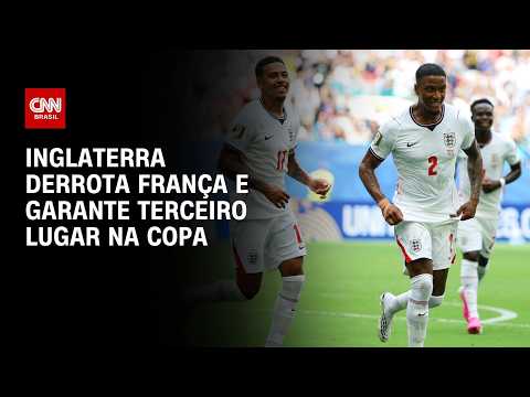 Copa do Mundo: Inglaterra vence França e garante terceiro lugar em jogo de dez gols | CNN PRIME TIME