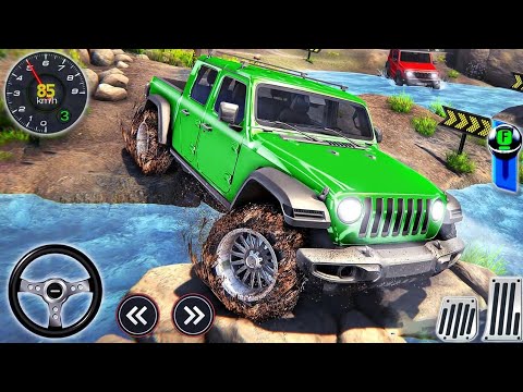 Jeep Driving Offroad Simulator 2024 - 4x4 SUV Luxury Prado Driver 3D - Android GamePlay