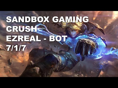 SANDBOX Gaming Crush Bot Ezreal vs Kalista - KR Master Patch 10.8
