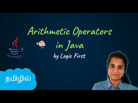 Java Operators Java Tutorial In Tamil Javatutorial Javaoperators