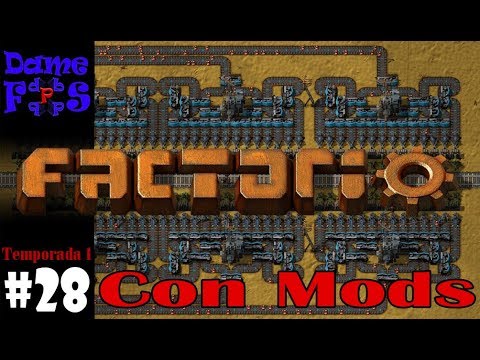 Acumuladores | Factorio con Mods T1 - #28 | Gameplay español