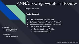 5-year plan | Russia Arming Armenia | Press Freedoms Cut | PaneliTopics | Ep #86 - August 22, 2021