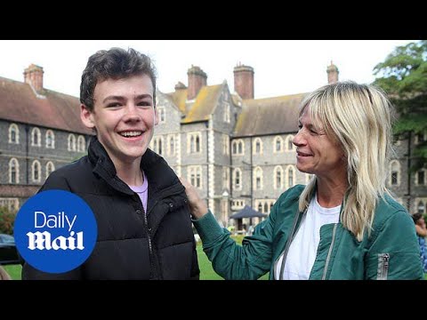 Zoe Ball and Fatboy Slim celebrate son Woody's GCSE results - Daily Mail