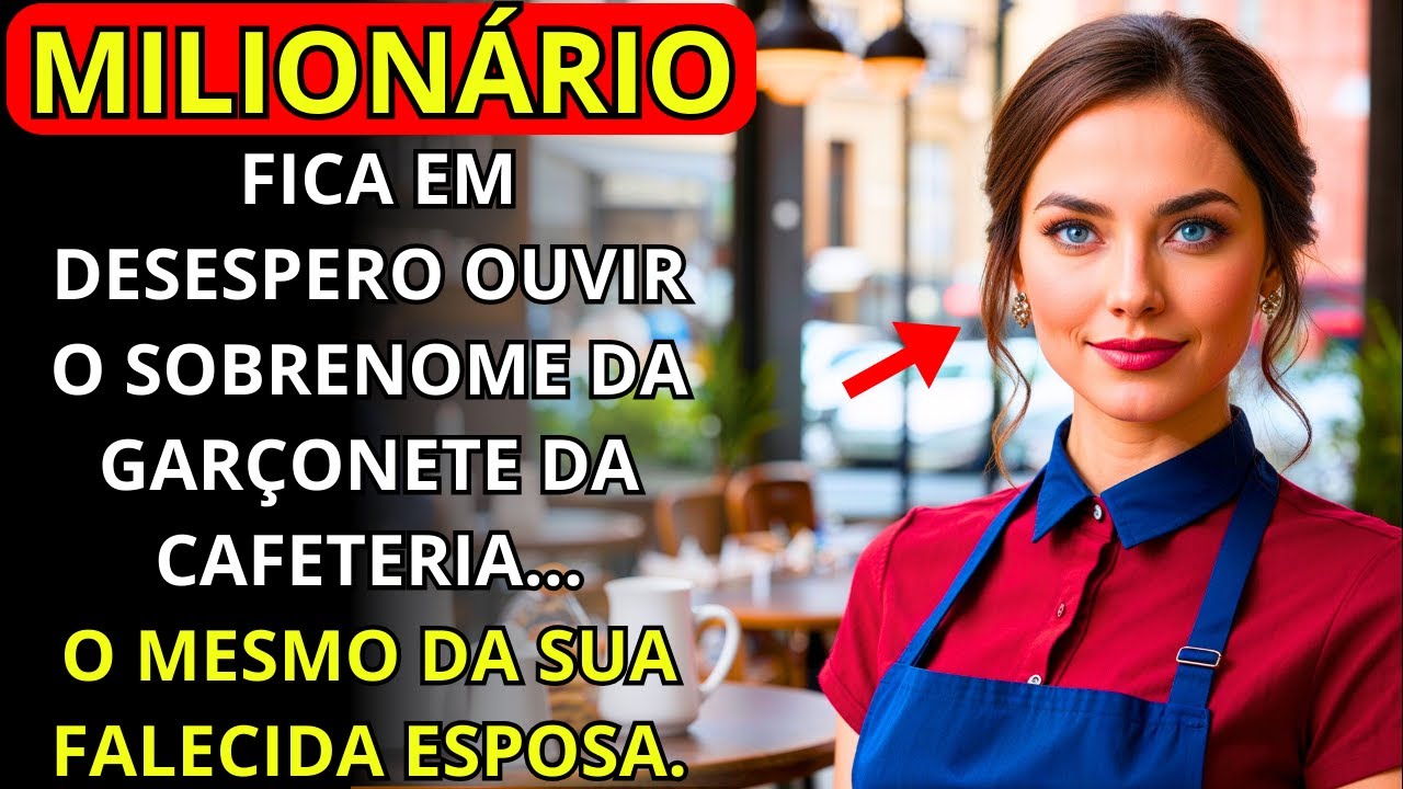 MILIONÁRIO FICA EM DESESPERO OUVIR O SOBRENOME DA GARÇONETE DA CAFETERIA...O MESMO DA SUA FALECIDA..