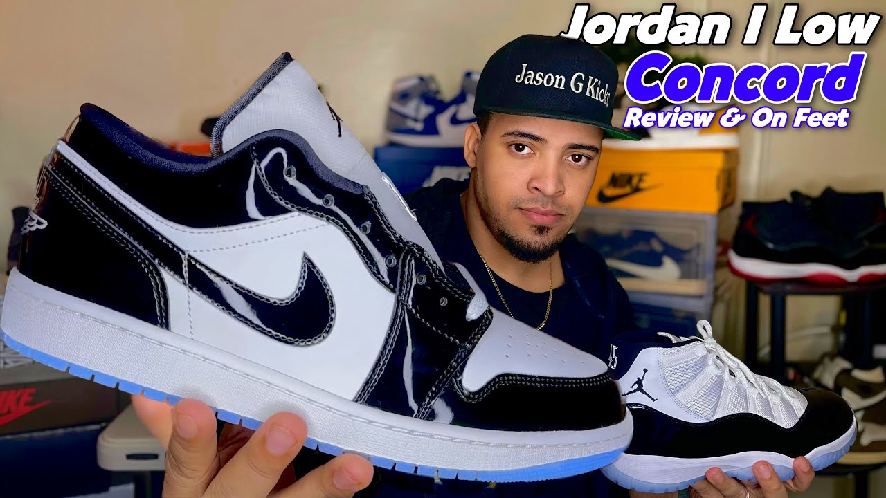 Jordan 1 Low Concord - Review and On Feet