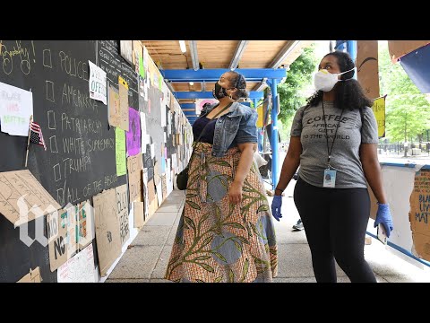 The collectors of history: George Floyd protest signs preserved for museums