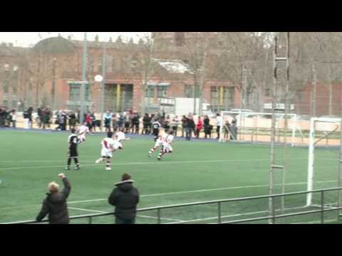 Rayo Vallecano "B" 2 - 1 Sanfer "A" ( los goles )