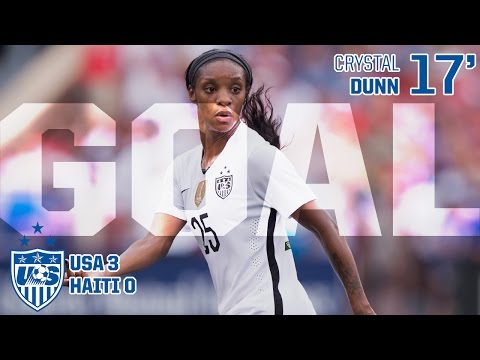WNT vs. Haiti: Crystal Dunn Goal - Sept. 20, 2015