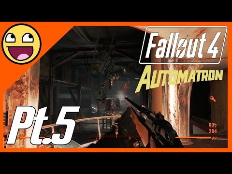 Fallout 4 Automatron DLC Playthrough Part 5 - The Mechanist's Lair