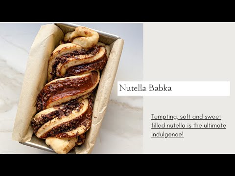Nutella Babka