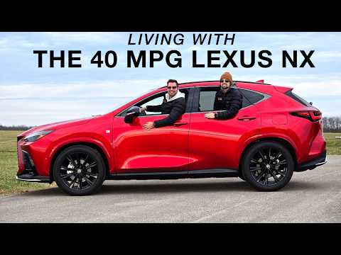 2026 Lexus NX 350h -- The BEST Luxury Hybrid Crossover?? (40 MPG!)