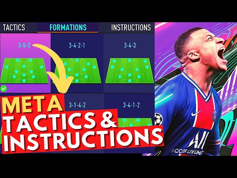 AMAZING OFFENSIVE 352 CUSTOM TACTICS For FIFA 21 (& Player Instructions - PERFECT For Scoring GOALS)