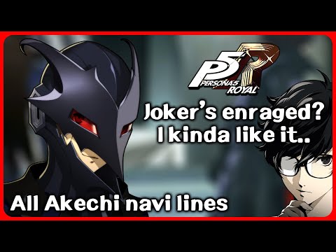 All Akechi navigation dialogue - Persona 5 Royal