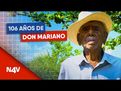106 años de don Mariano | Noticias 4 Visión | El Salvador