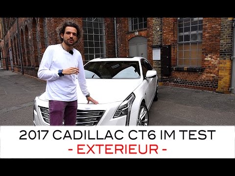 Das Exterieur des 2017 Cadillac CT6 Limousine (417 PS) Walkaround (1/3: EXTERIEUR)