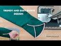 Trendy👌 & Easy Sleeves Design for kurti | sleeve Design | Bazo design