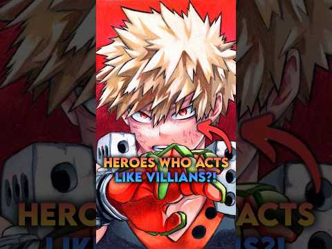 4 Heroes Who Act More Like Villains in My Hero Academia #myheroacademia  #anime
