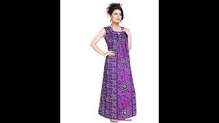 elastic nighty  cutting and stitching methods || nighty stitching step by step video