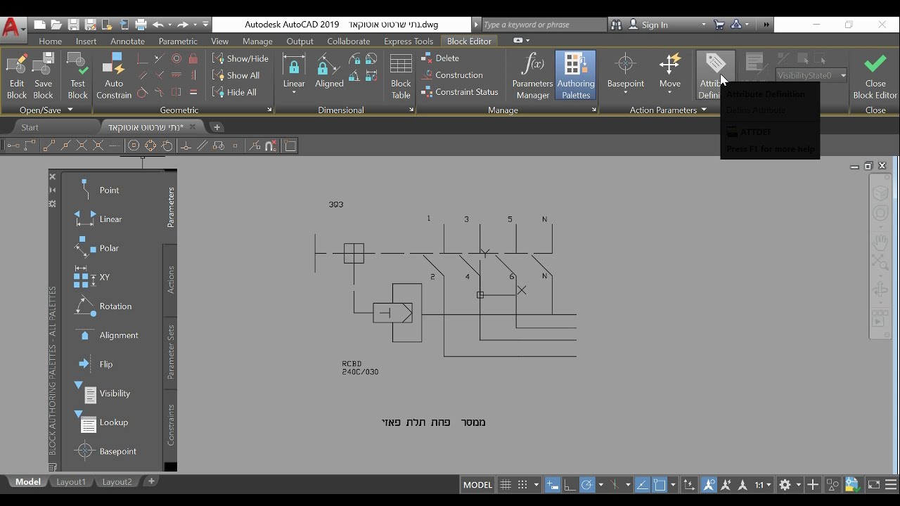 6 בלוקים, שכבות