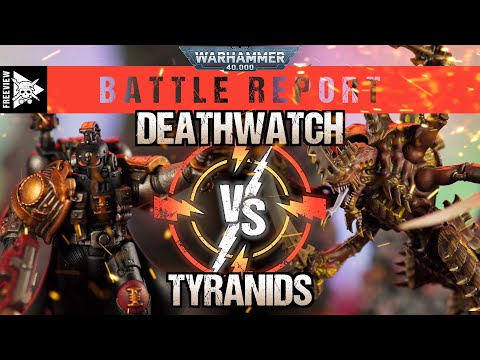 Deathwatch vs Tyranids 2000pts | Warhammer 40,000 Battle Report