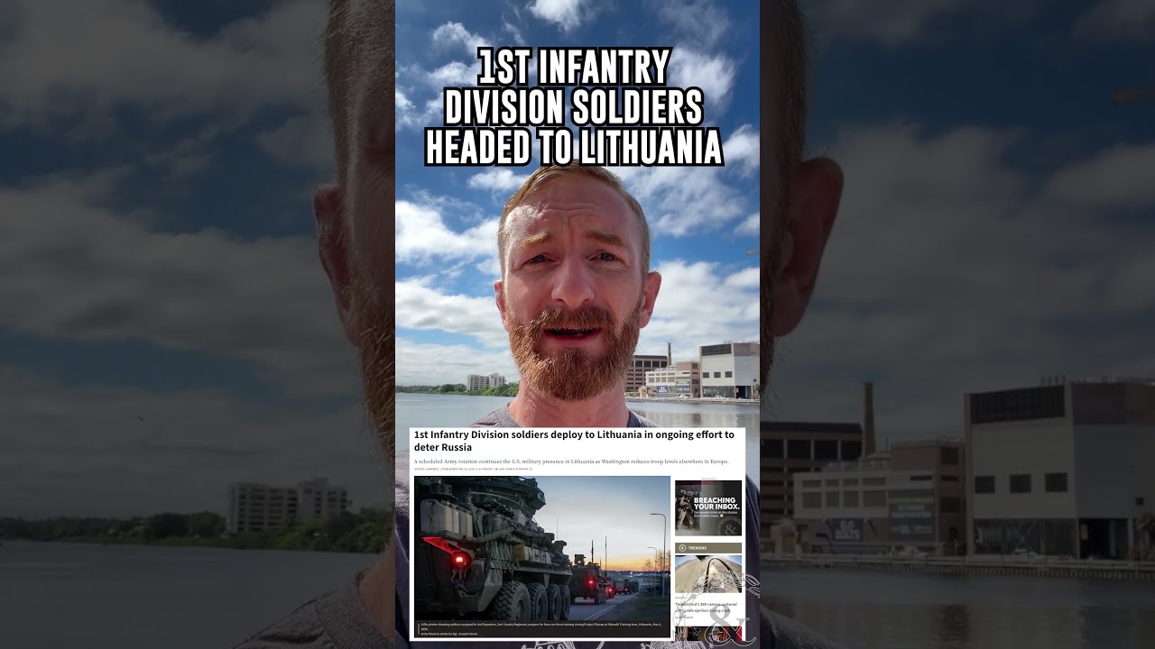 1st Infantry Division Soldiers Headed to Lithuania