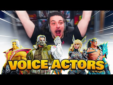 I Played with MULTIPLE Marvel Rival's Voice Actors!