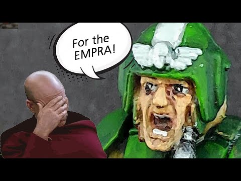 'The Conscripts are about to fire!' TRY NOT TO LAUGH 40K Battle Report Moments