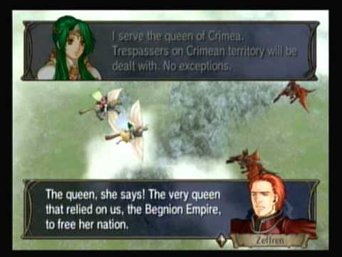 Let's Play Fire Emblem: Radiant Dawn - #32. Problem in the Crimean Skies