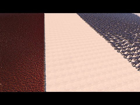 2,000 T-REX vs 40,000 SPARTANS | Ultimate Epic Battle Simulator