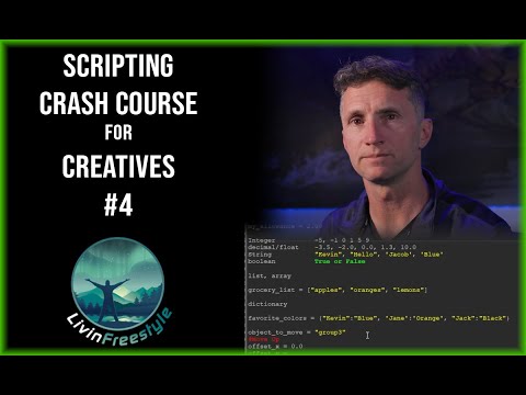 Python Scripting Crash Course For Creatives: Class #4 Control Flow: If statement