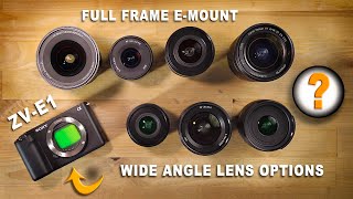 Need A Wide Angle Lens For Your Sony? | A7C II, A7CR, A74, ZV-E1, FX3, etc...