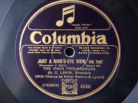 Ipana Troubadours (Lanin) - Just a bird's eye view