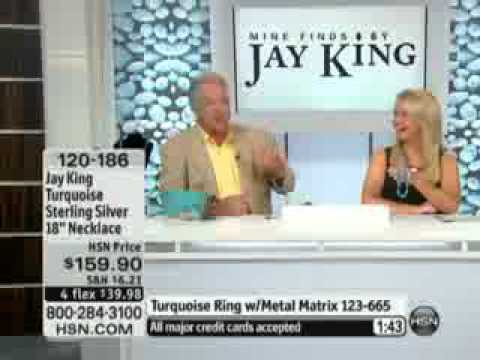 Jay King Turquoise Sterling Silver 18" Necklace  Mine Finds by Jay King