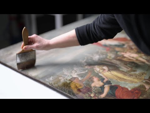 Restaurierung - Frans Francken II: Die Hochzeit des Neptun und der Amphitrite