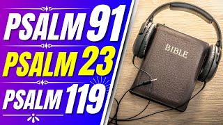 Psalm 91 Psalm 23 Psalm 119 Powerful Psalms for sleep (Audio Bible verses for sleep)