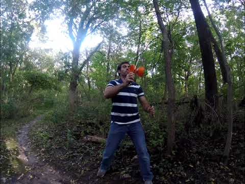 Diabolo Around the Neck Trampoline! Trick of the Week 31