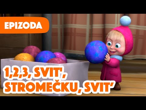Máša a Medvěd ????NOVÁ EPIZODA 2022 ???? Raz, dva , tčí, svit', stromečku, svit’ ????⭐️ Epizoda 3 ????