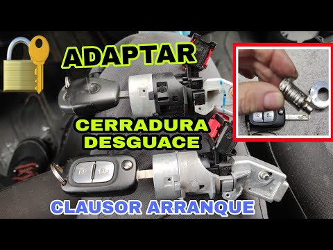 Cambiar CLAUSOR Cerradura Arranque de DESGUACE y Adaptar tu Llave 🛠️ Tutorial