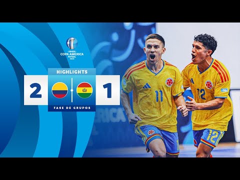 COLOMBIA 2 - 1 BOLIVIA | HIGHLIGHTS | CONMEBOL COPA AMÉRICA FUTSAL 2026™