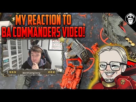 Pure Infantry Guard are a NIGHTMARE!? Reacting to Blood Angel Commander's Video!