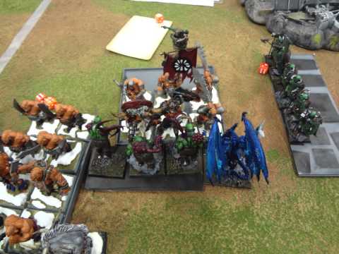 Kurnion's Brawler Bash Game 3: Warhammer Fantasy Battle Report, Chaos v Ogres