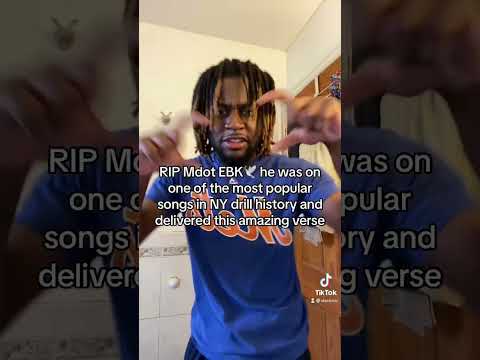 Mdot EBK passed away yesterday RIP Mdot 🕊 #nydrill #bronxdrill #kayflock